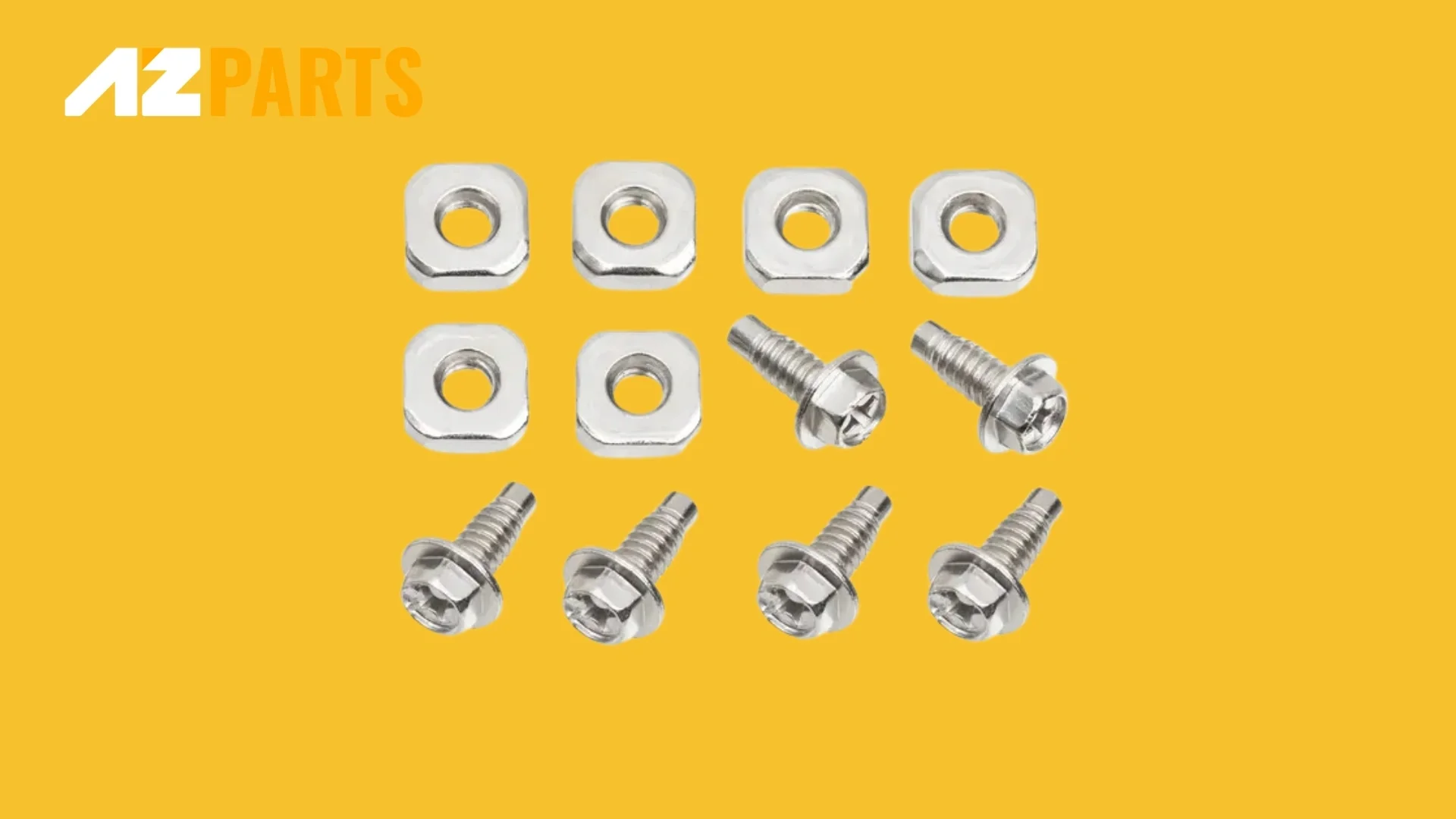 Use a 1/4-inch nut driver to remove the screws