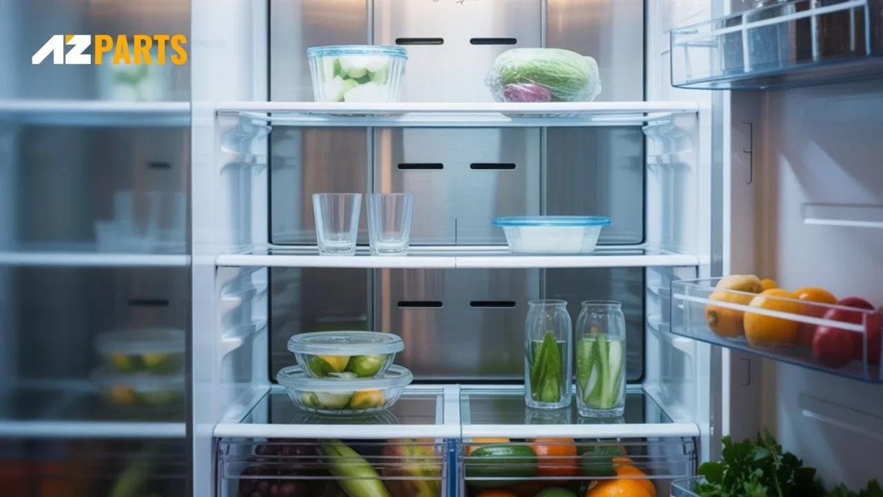 A level refrigerator ensures that the doors seal tightly 