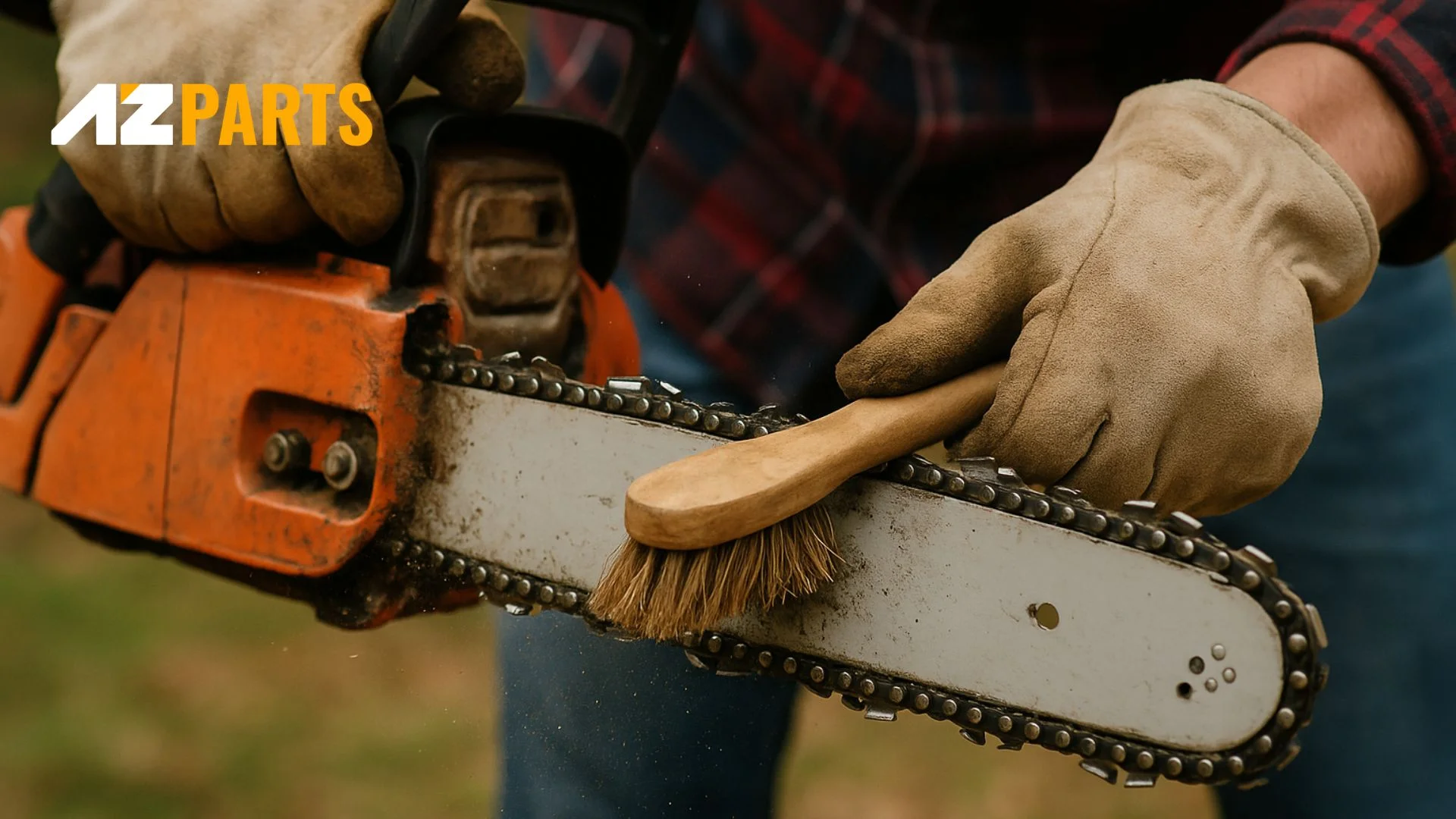 Clean the chain before sharpening is to easier process