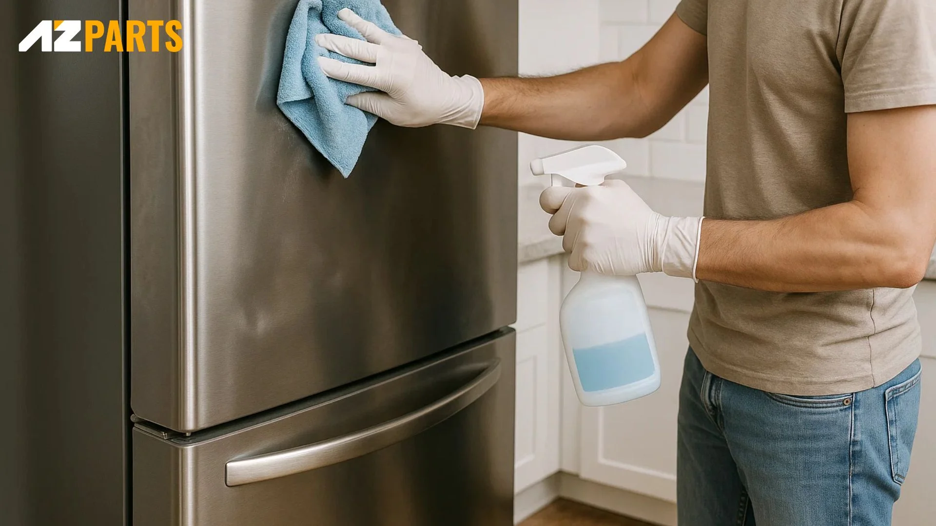 Clean the Exterior of Your Refrigerator