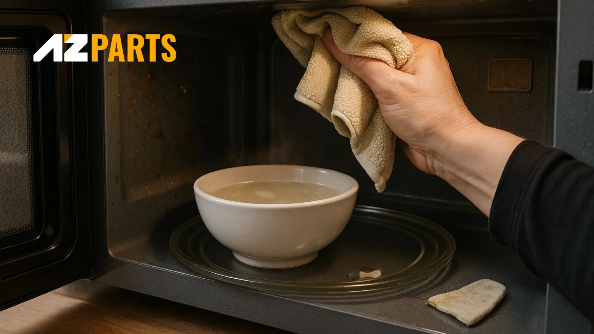 Clean the Inside of the Microwave