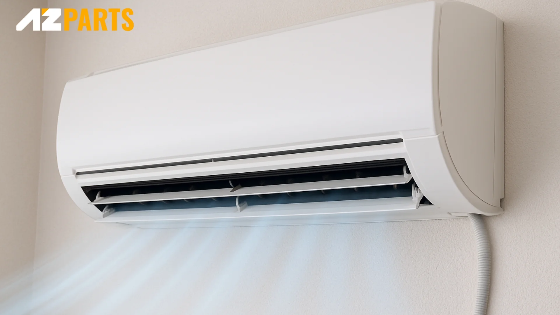 Evaluating AC airflow to feel air strength and temperature