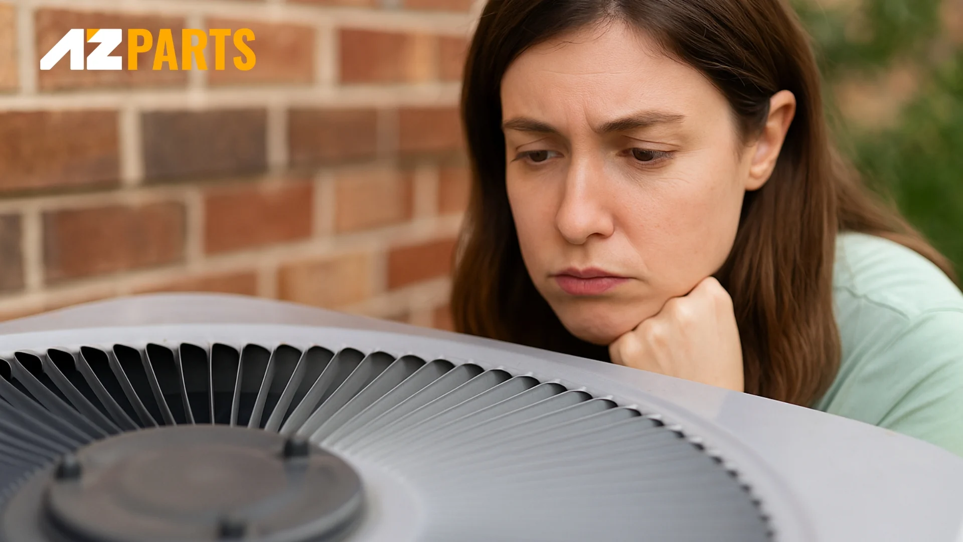 Woman concerned as AC fan won’t start despite compressor running